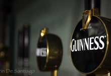 Guinness Tap Handles at Guinness Brewery in Dublin, Ireland
