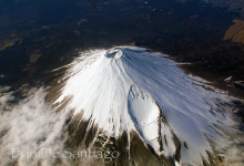 Mount Fuji, Japan, Aerial
