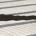 Earthquake Damage at JR Maihama Station at Tokyo Disney Resort, Tokyo, Japan