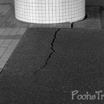 Earthquake Damage at JR Maihama Station at Tokyo Disney Resort