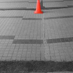 Earthquake Damage at JR Maihama Station at Tokyo Disney Resort, Tokyo, Japan