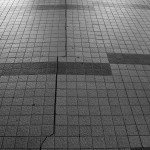 Earthquake Damage at JR Maihama Station at Tokyo Disney Resort, Tokyo, Japan