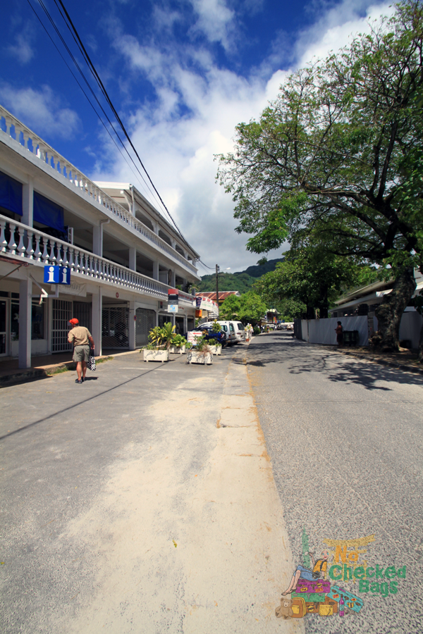 Huahine's main village of Fare
