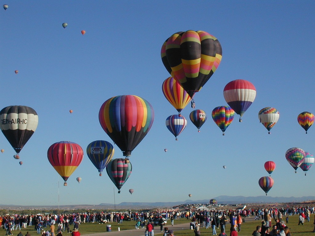 Hot air balloons Albuquerque, NM